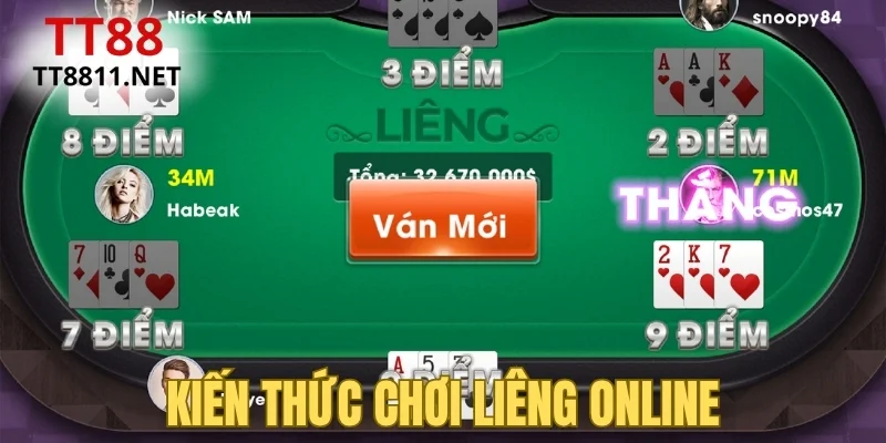 Kiến thức chơi Liêng online